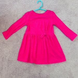 Pink sweater dress!